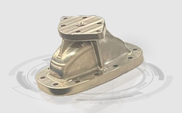 Flat and recangular, titanium U.S. Navy valve.